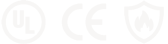 sign electrical accesories certificated icons